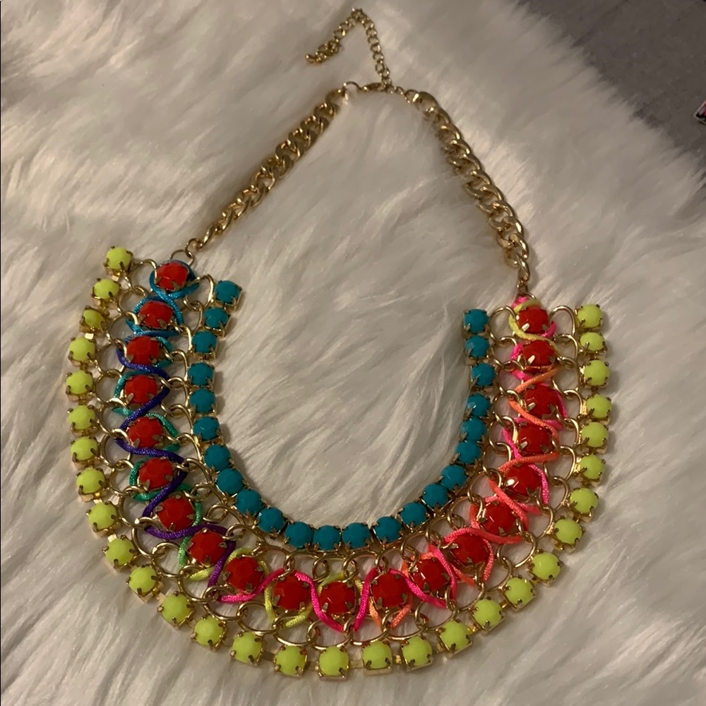 Colorful Statement Necklace